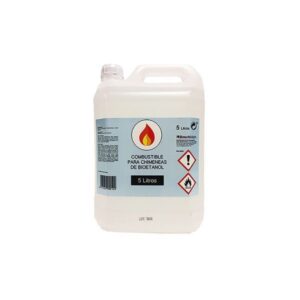 Combustible bioetanol 5L Pack de 3 unidades